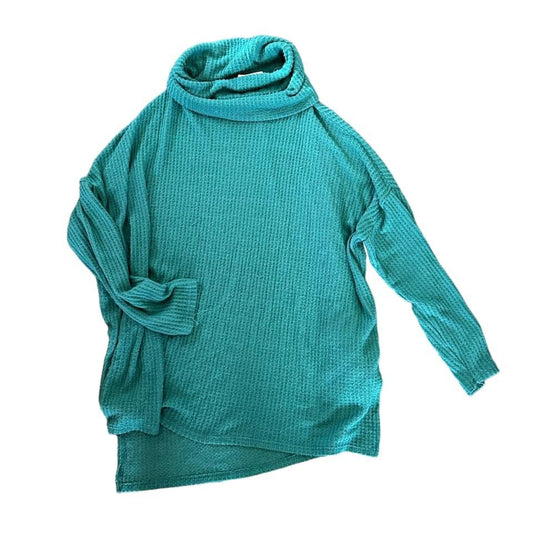 ZENANA EMERALD WAFFLEKNIT  MINOR PILING  1X