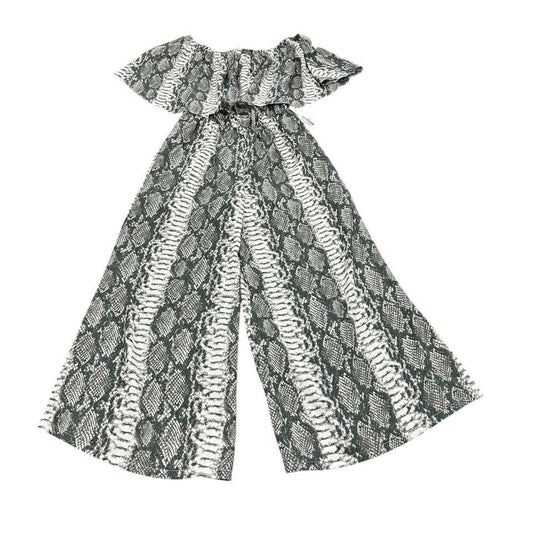 BUDDY LOVE SNAKESKIN JUMPSUIT 100 XS