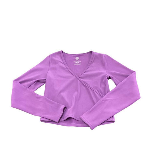 MOVE THEOLOGY PURPLE LONG SLEEVE ACTIVE TOP 122 LARGE