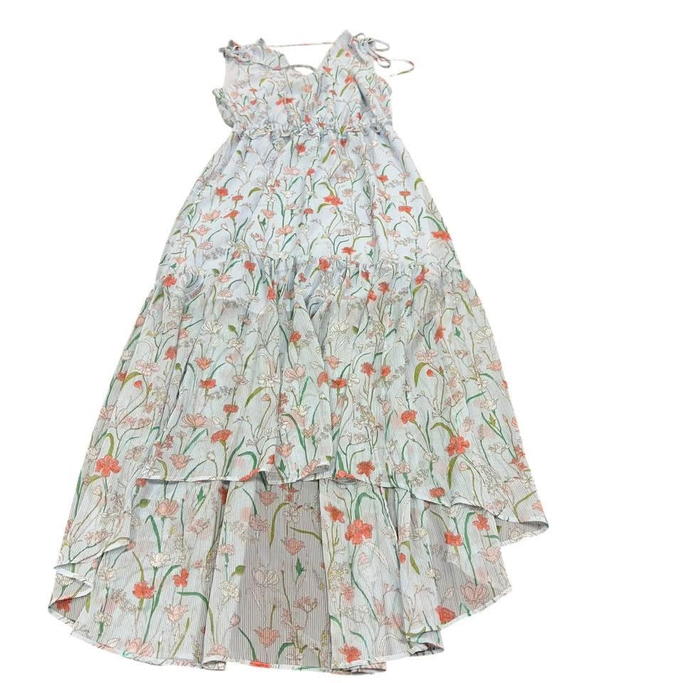 BANANA REPUBLIC FLORAL DRESS 158 SZ 6