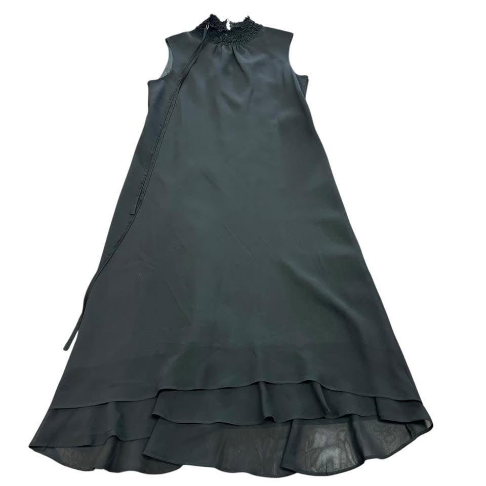 BLACK HIGH NECK DRESS 87 SMALL