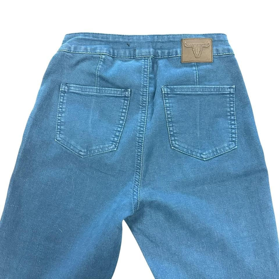 L&B HIGH RISE FLARE BLUE JEANS 100 Sz 2