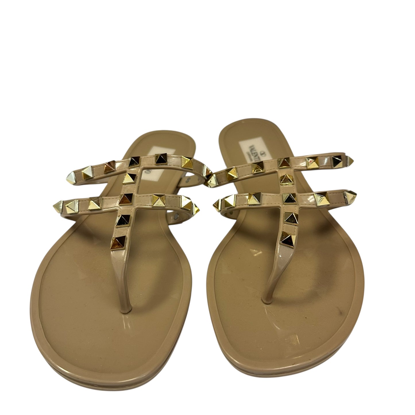 VALENTINO ROCK STUDDED JELLY SANDALS 226 Sz 36 / 6