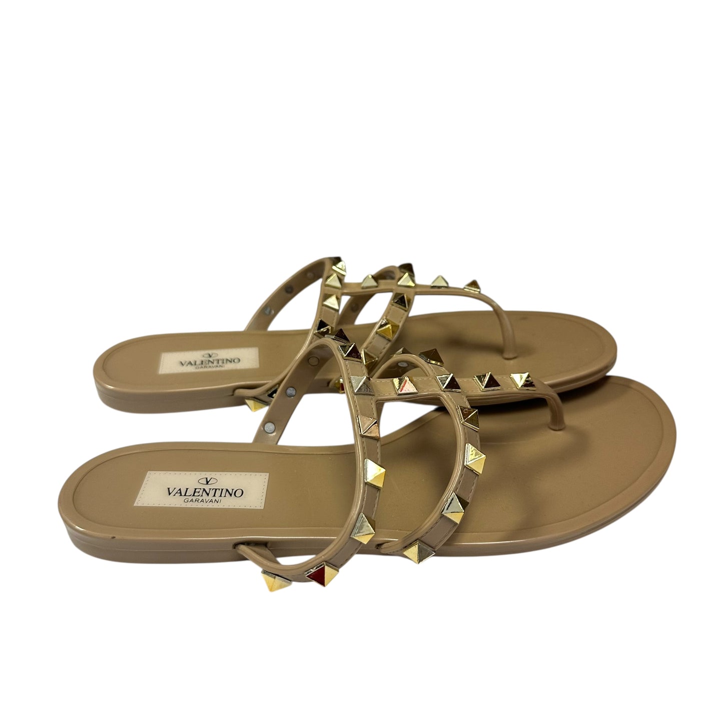 VALENTINO ROCK STUDDED JELLY SANDALS 226 Sz 36 / 6