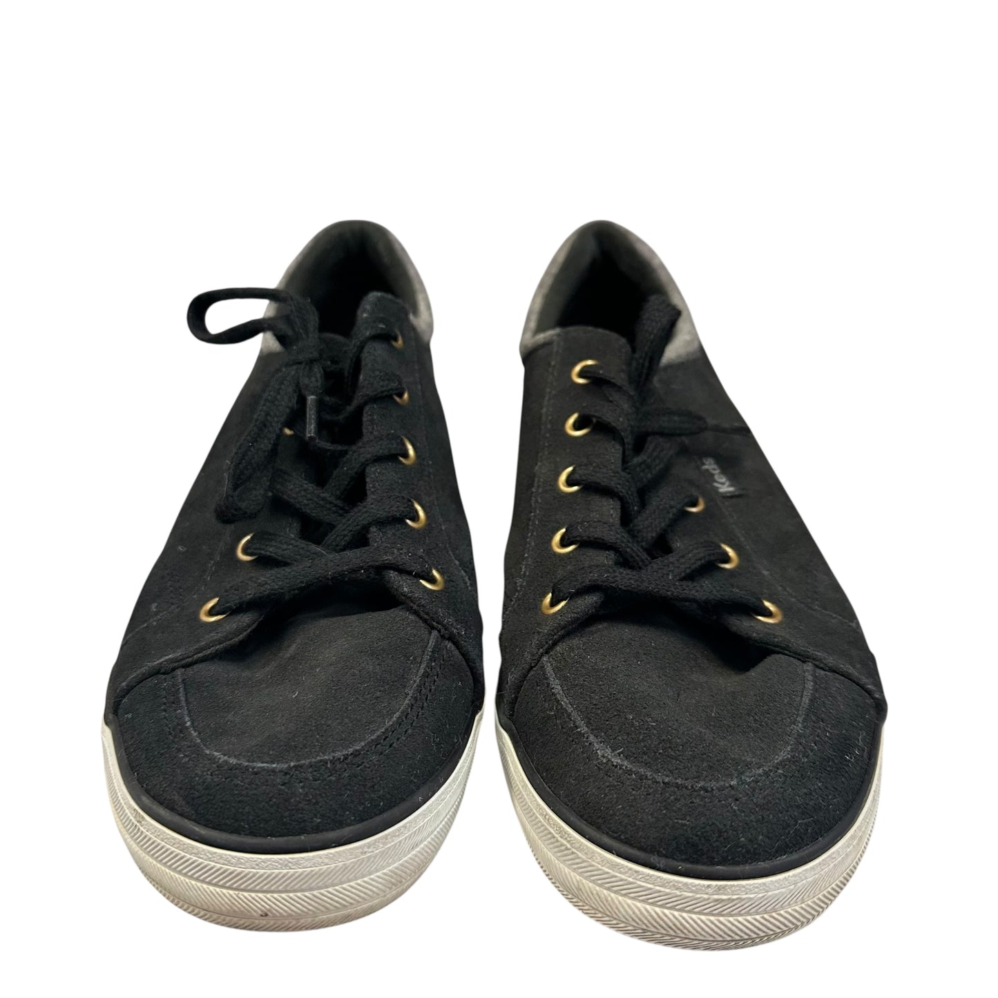 KEDS CENTER III BLACK SUEDE SNEAKER 217 Sz 8.5