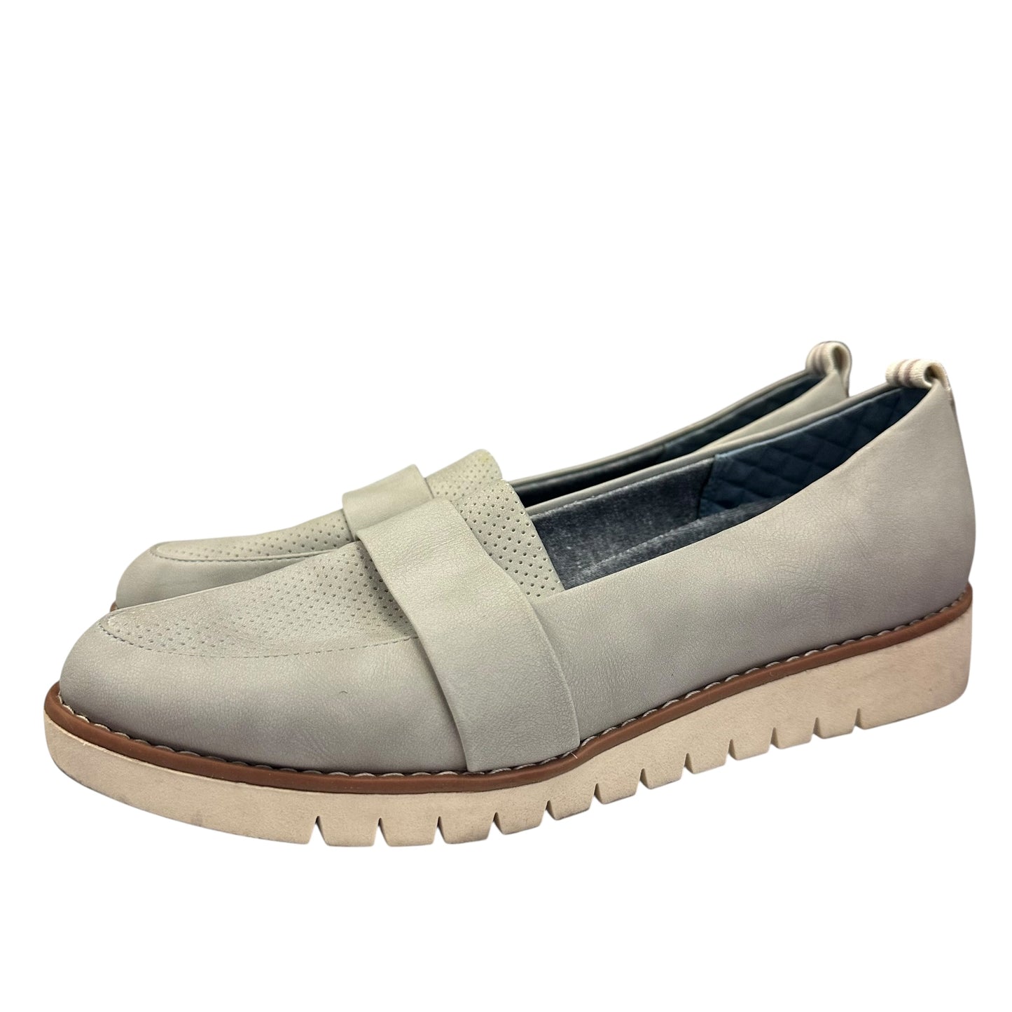 DR SCHOLLS IMAGINE LOAFERS GRAY 217 Sz 8