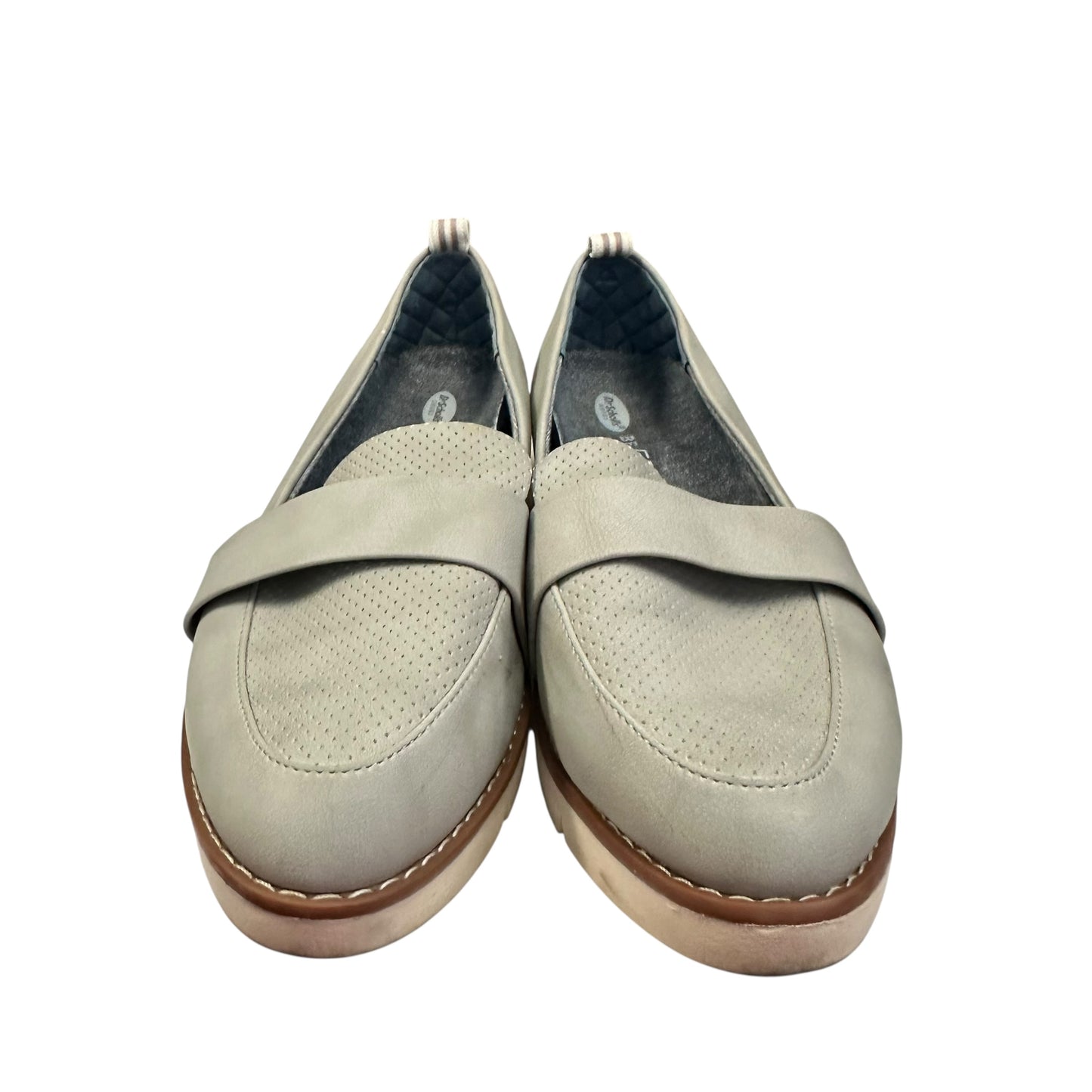 DR SCHOLLS IMAGINE LOAFERS GRAY 217 Sz 8