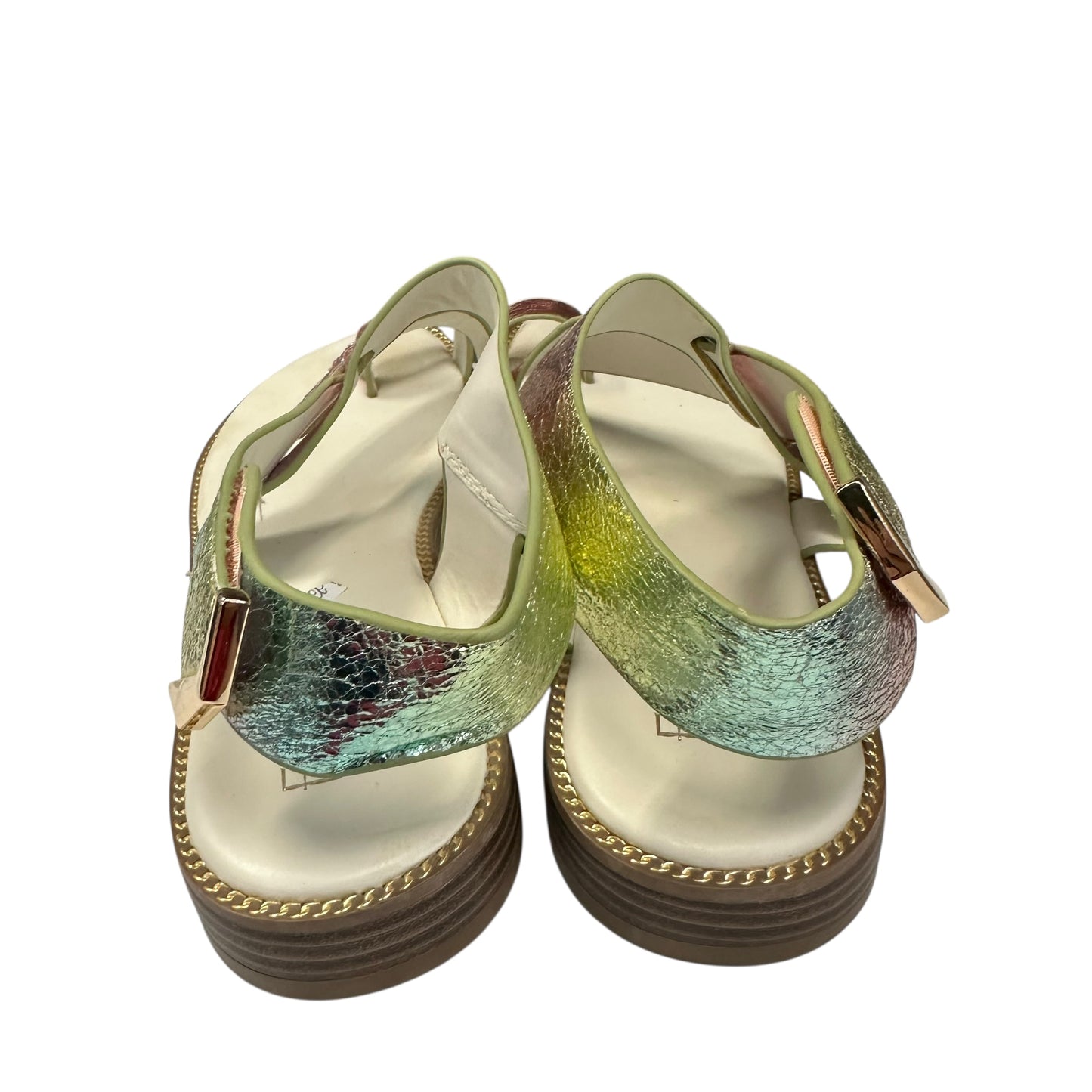 FRANCO SARTO GESS RAINBOW SANDALS 227 Sz 8