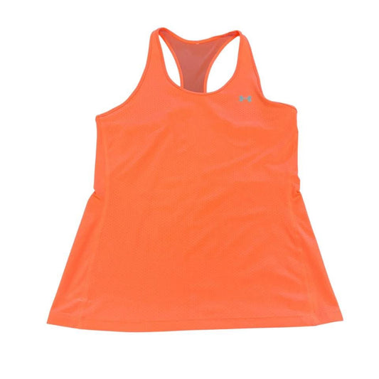 UNDER AMOUR NEON ORANGE ATHLETIC TANK TOP 143 SMALL