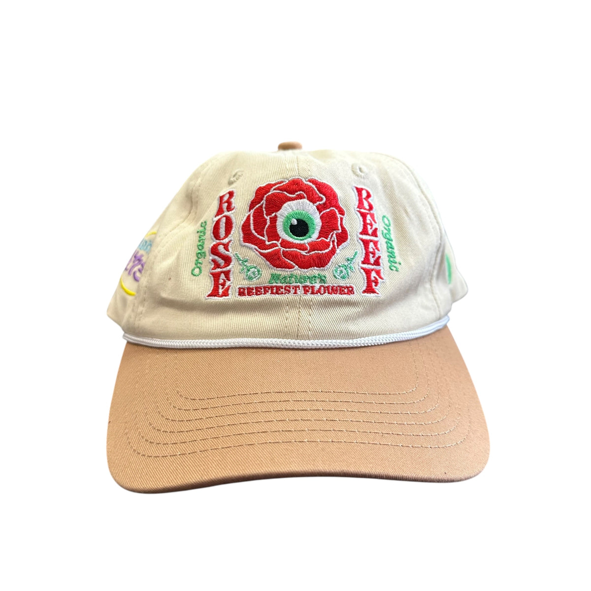 MEOW WOLF BEIGE EMBROIDERED CAP 26