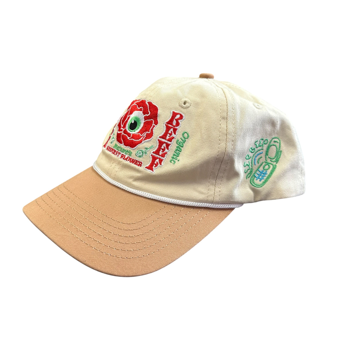 MEOW WOLF BEIGE EMBROIDERED CAP 26