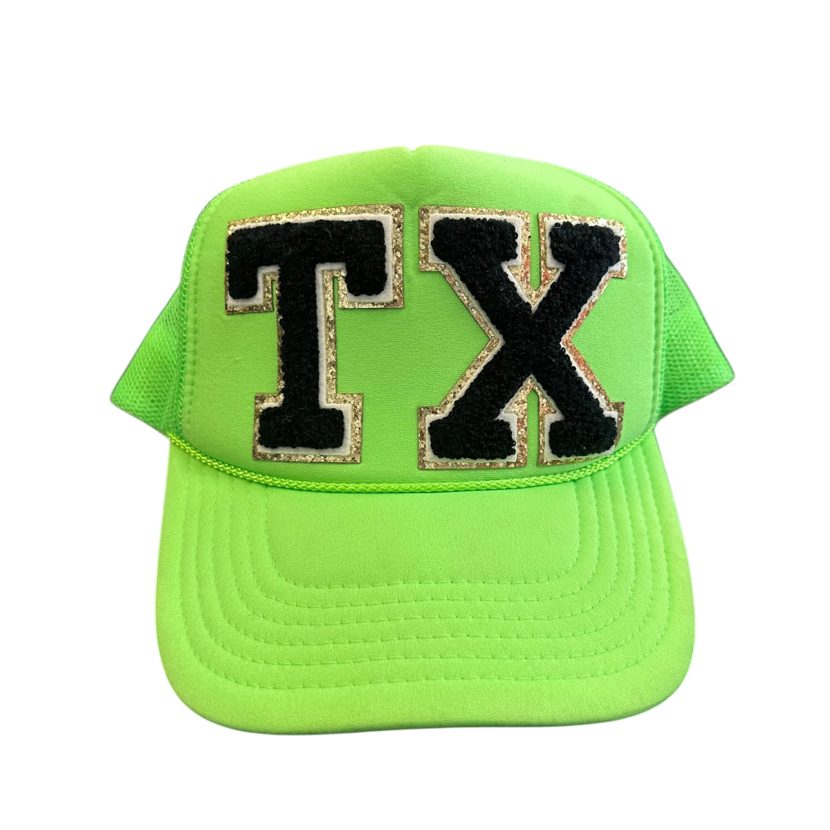 NEON GREEN TX CAP 143 SPOTS
