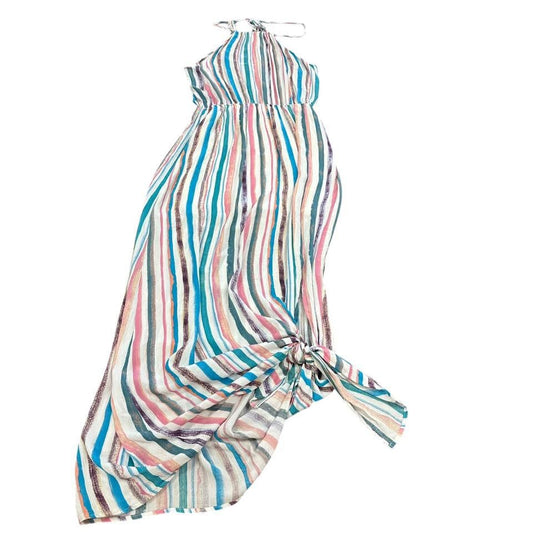 STRIPED MAXI DRESS 149 MEDIUM