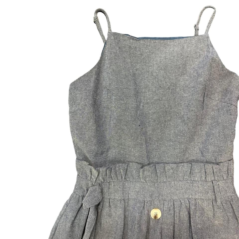 &MERCI CHAMBRAY MIDI DRESS – 139 NWOT MEDIUM $22.99