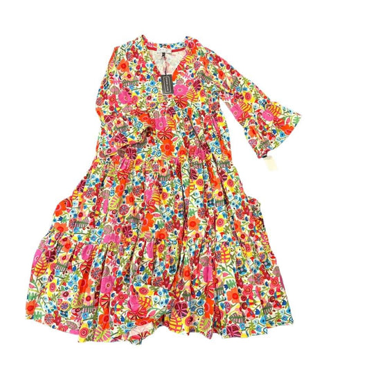 COCO + JASE - FLORAL TIERED DRESS – 38 - NWT - SMALL $175.00