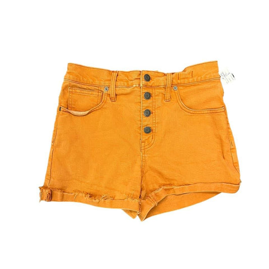 MADEWELL HIGH RISE DENIM ORANGE SHORTS – 121 SZ 26 $19.99