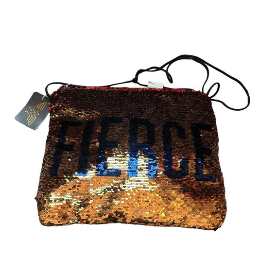 FIERCE SEQUINS PURSE - WONDER WOMAN EDITION NWT