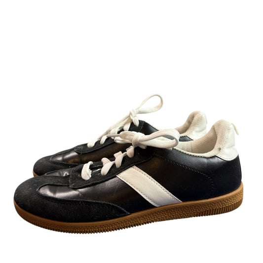 SOLE MATES BLACK FASHION SNEAKERS 84 SZ 7