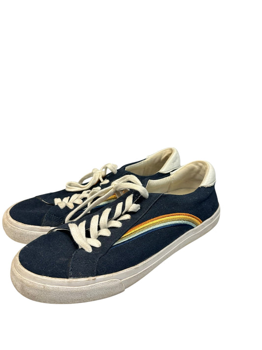 MADEWELL NAVY SNEAKERS 100  Sz 7.5