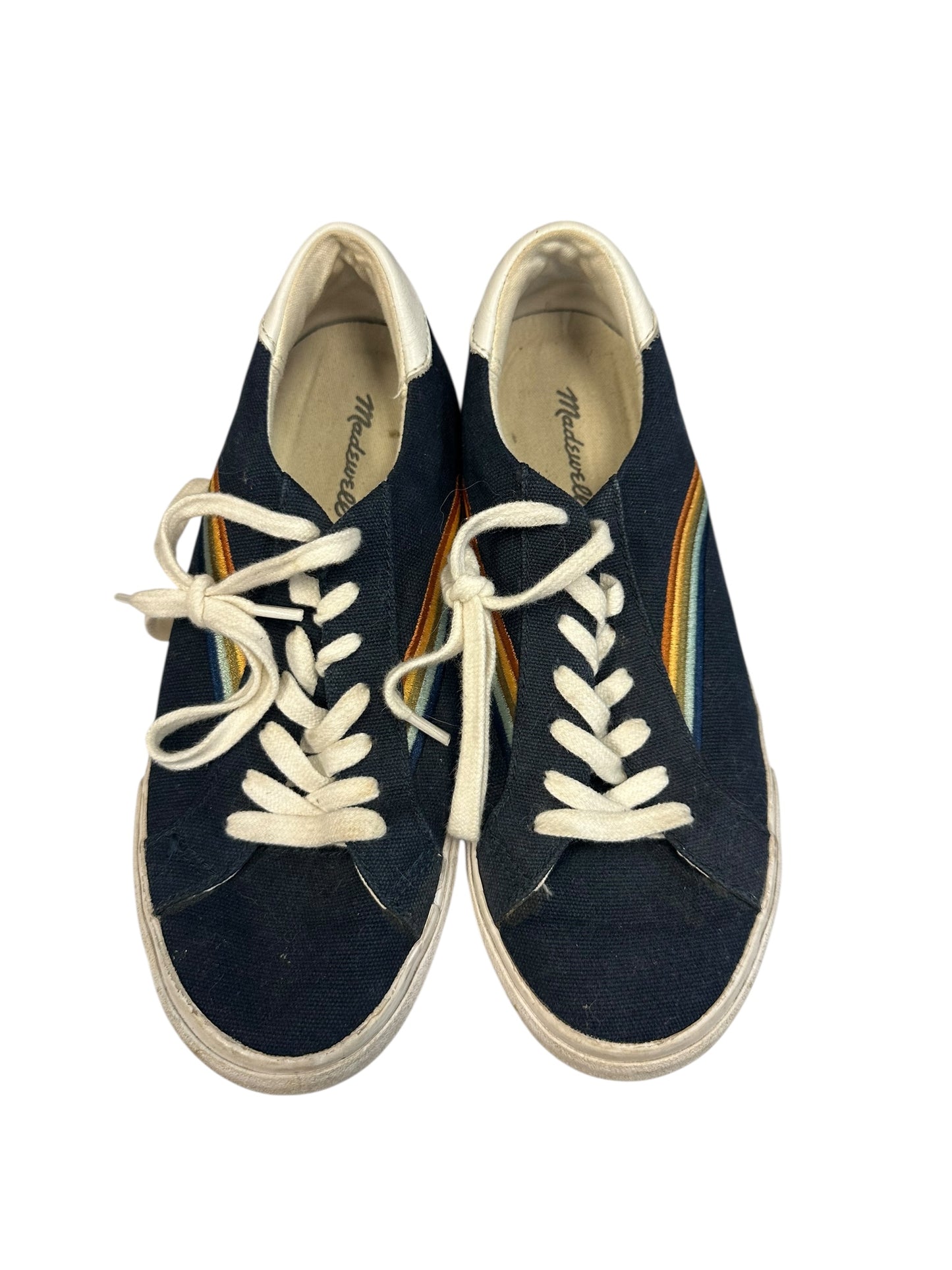 MADEWELL NAVY SNEAKERS 100  Sz 7.5