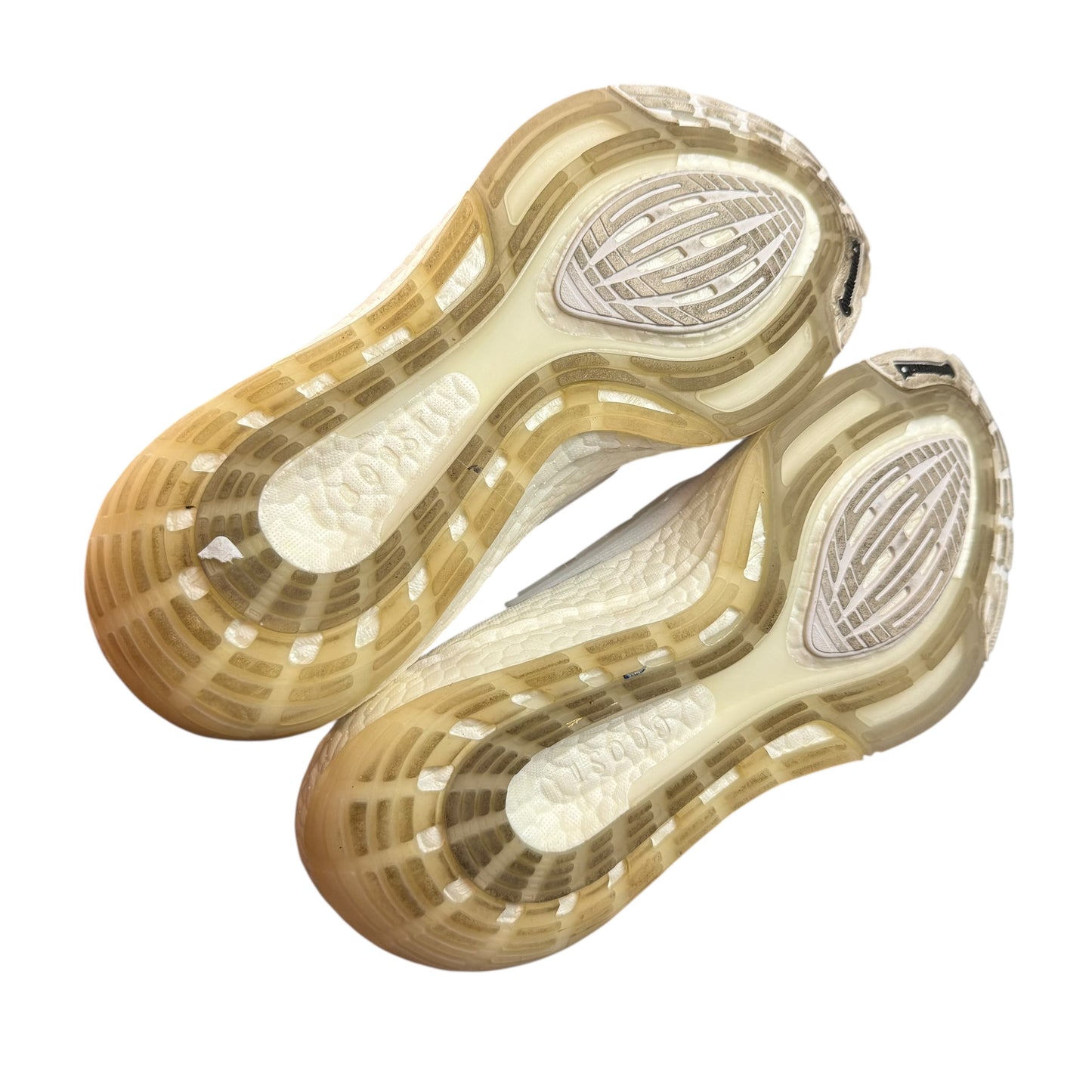 ADIDAS WHITE ULTRABOOST 21 ATHLETIC SNEAKERS 100 SZ 6