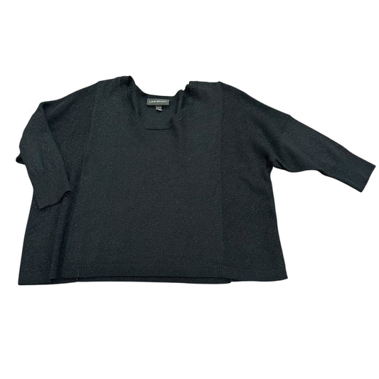 LANE BRYANT BLACK SHIMMER SWEATER 150 SZ 18/20