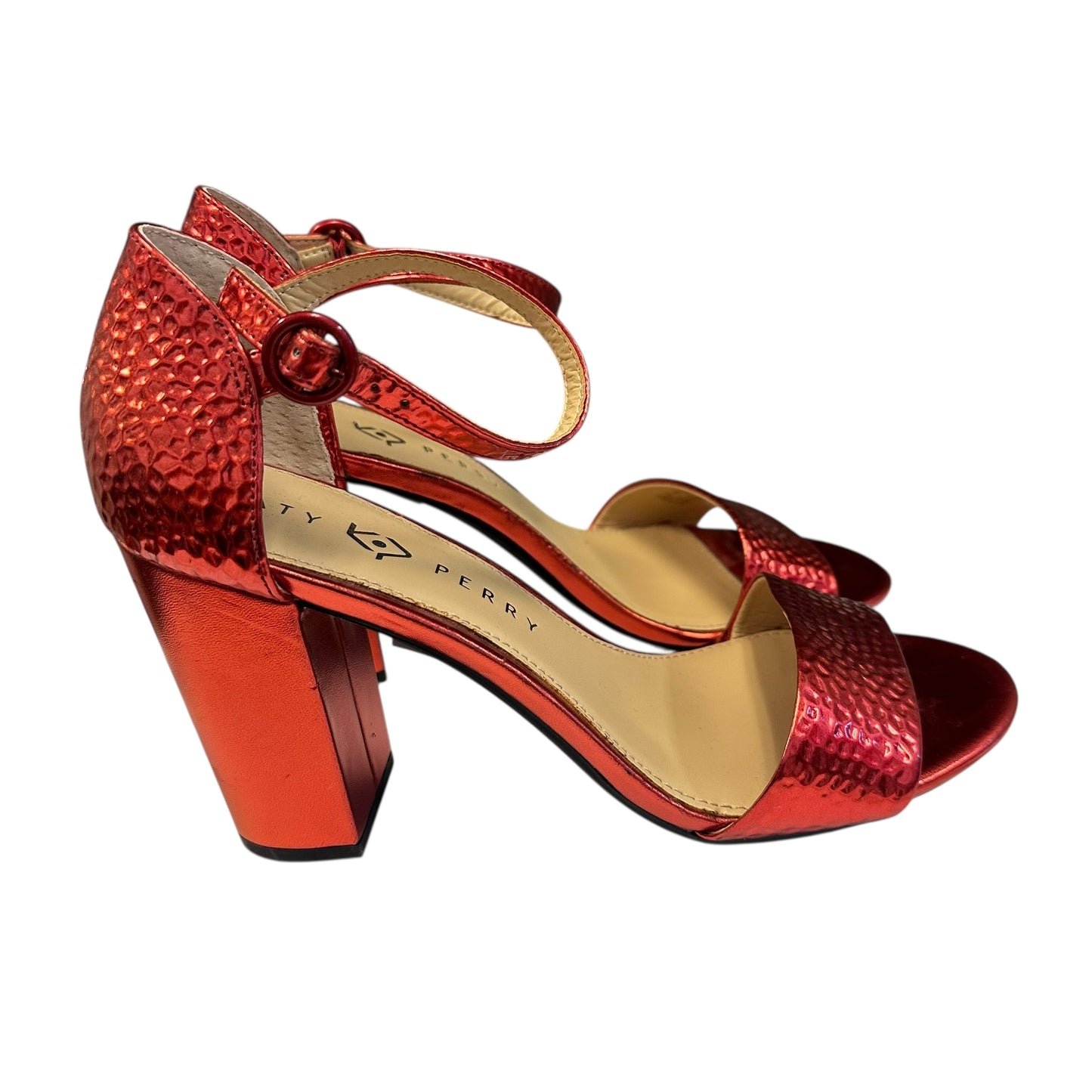 KATE PERRY RED HEELS 220 Sz 9