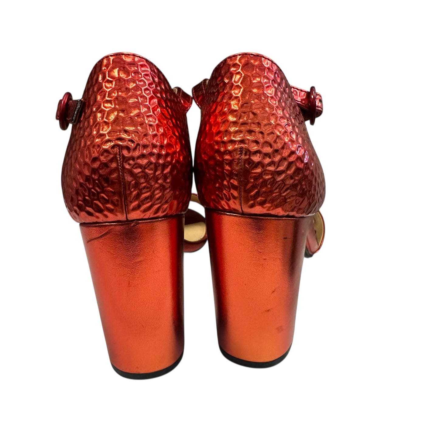 KATE PERRY RED HEELS 220 Sz 9