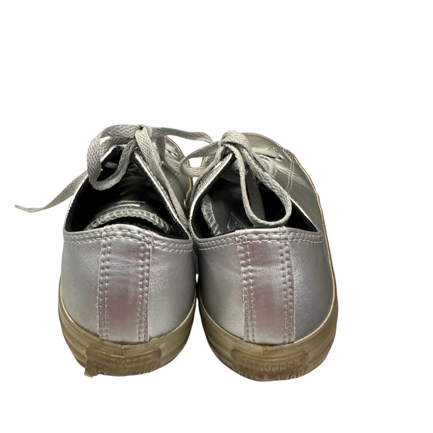 CONVERSE CHUCK TAYLOR ALL STAR SILVER SNEAKERS 139 Sz 7/7.5