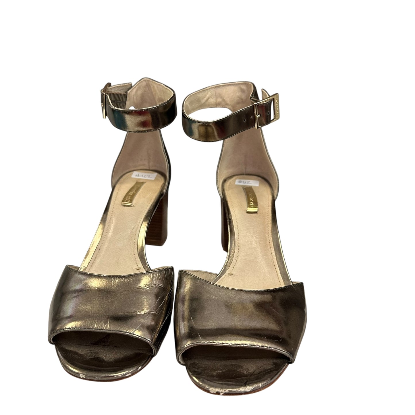 LOUISE ET CIE KARISA ANKLE CUFF SANDALS 62 Sz 10