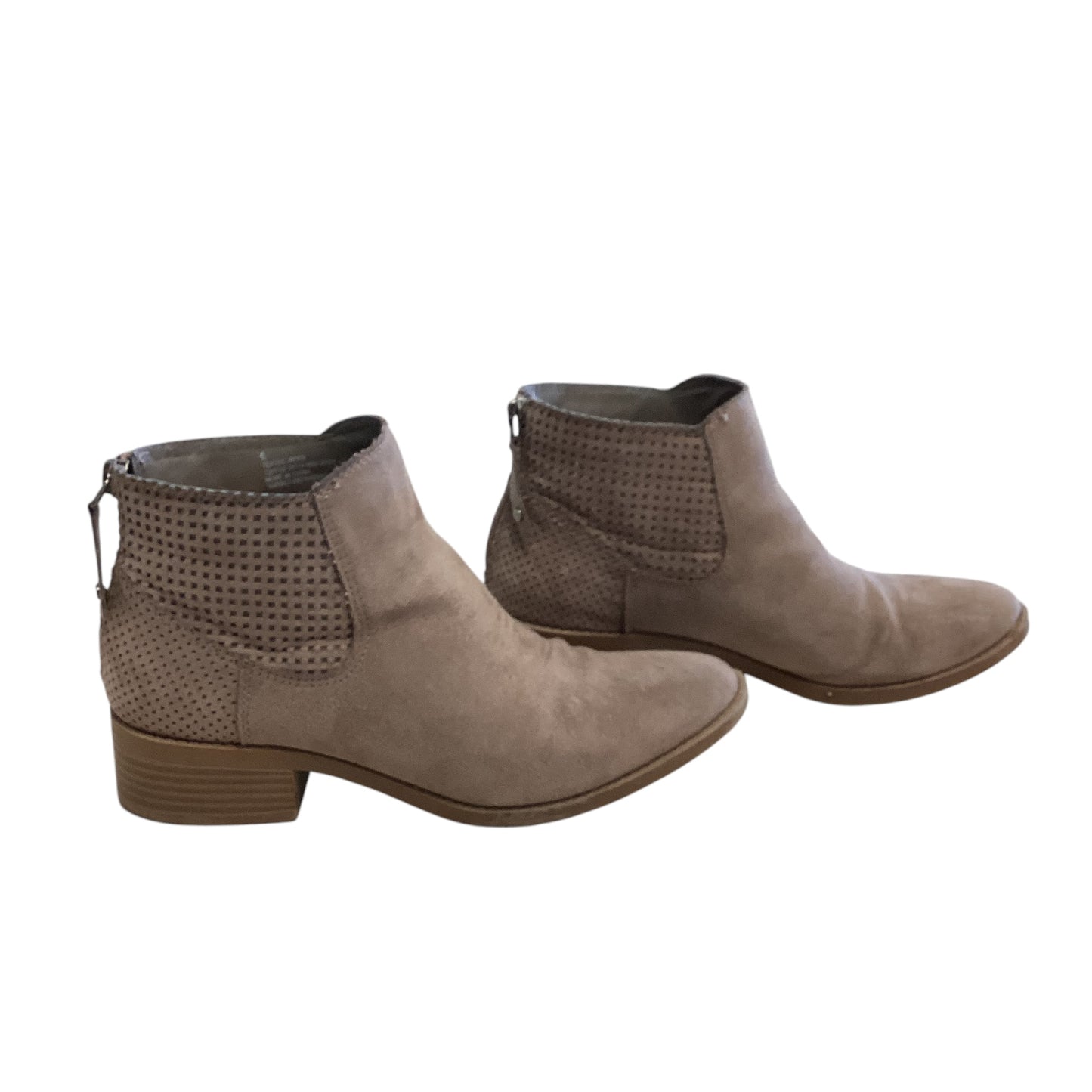 DV BROWN TAUPE ANKLE BOOTIES sz 6