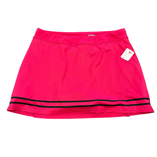 INPHORM PINK ATHLETIC SKORT 100 LARGE