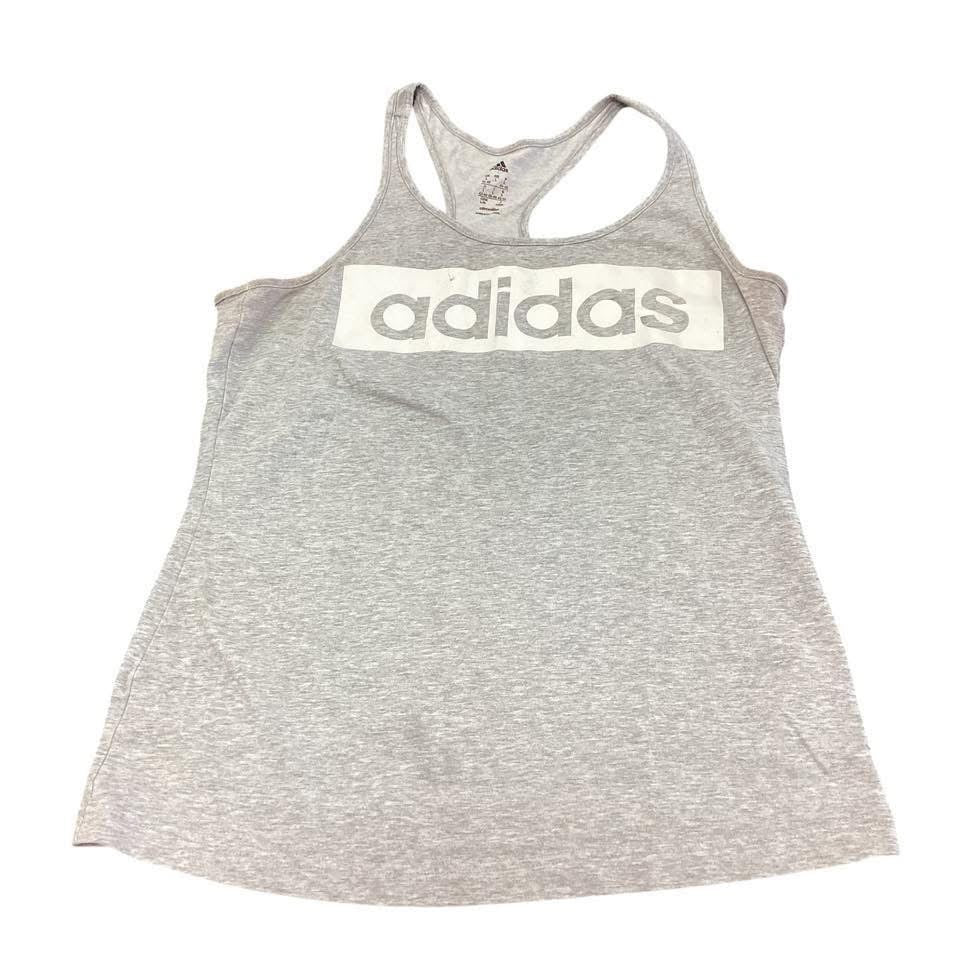 ADIDAS ACTIVE GRAY TANK TOP 96 LARGE