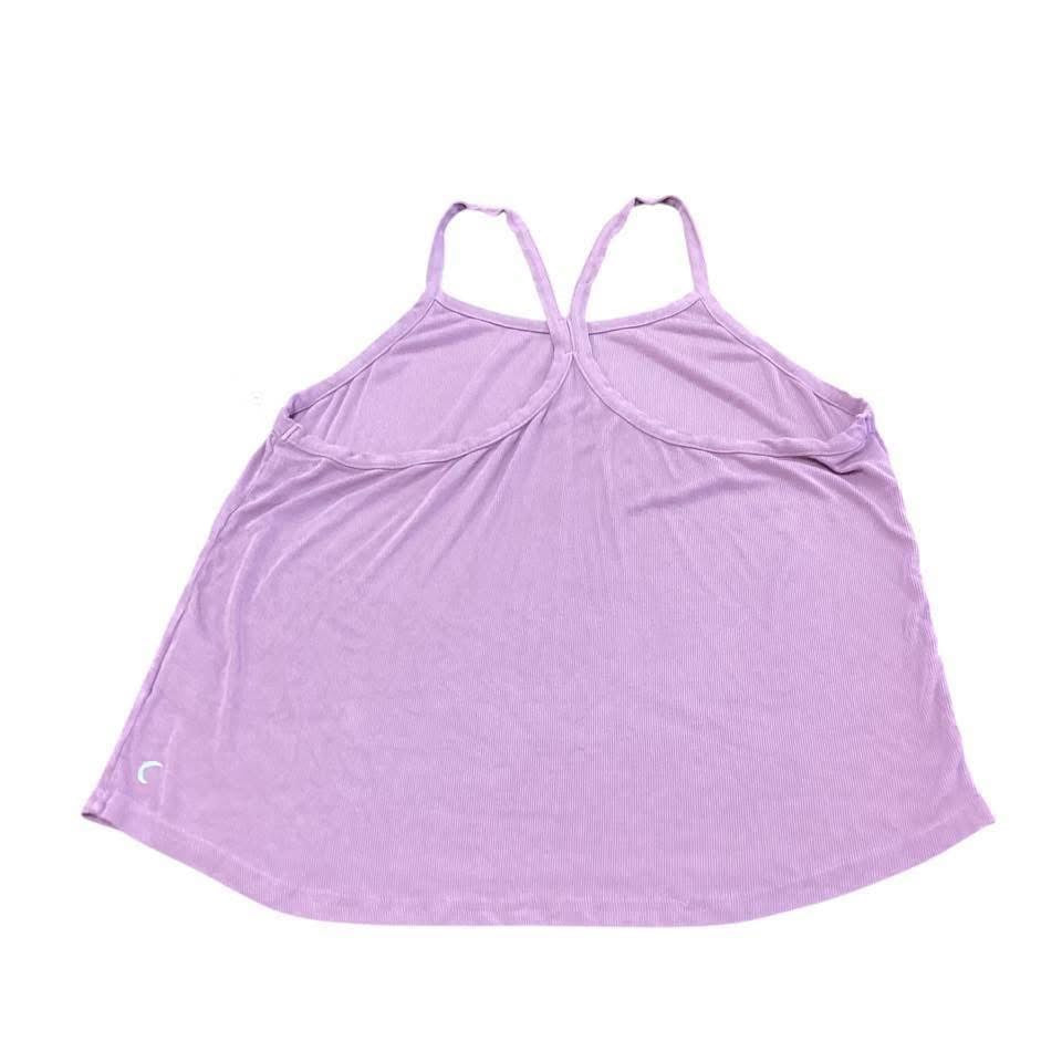 ZYIA ACTIVE RIBBED PURPLE TANK 3X