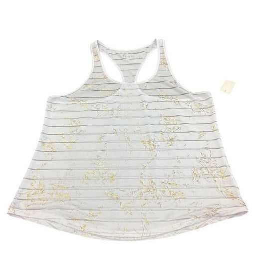 ZYIA WHITE GOLD TANK TOP XXL