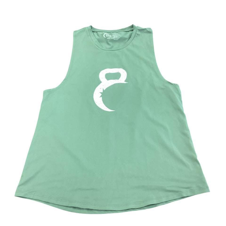 ZYIA GREEN LOGO TANK 123 XXXL
