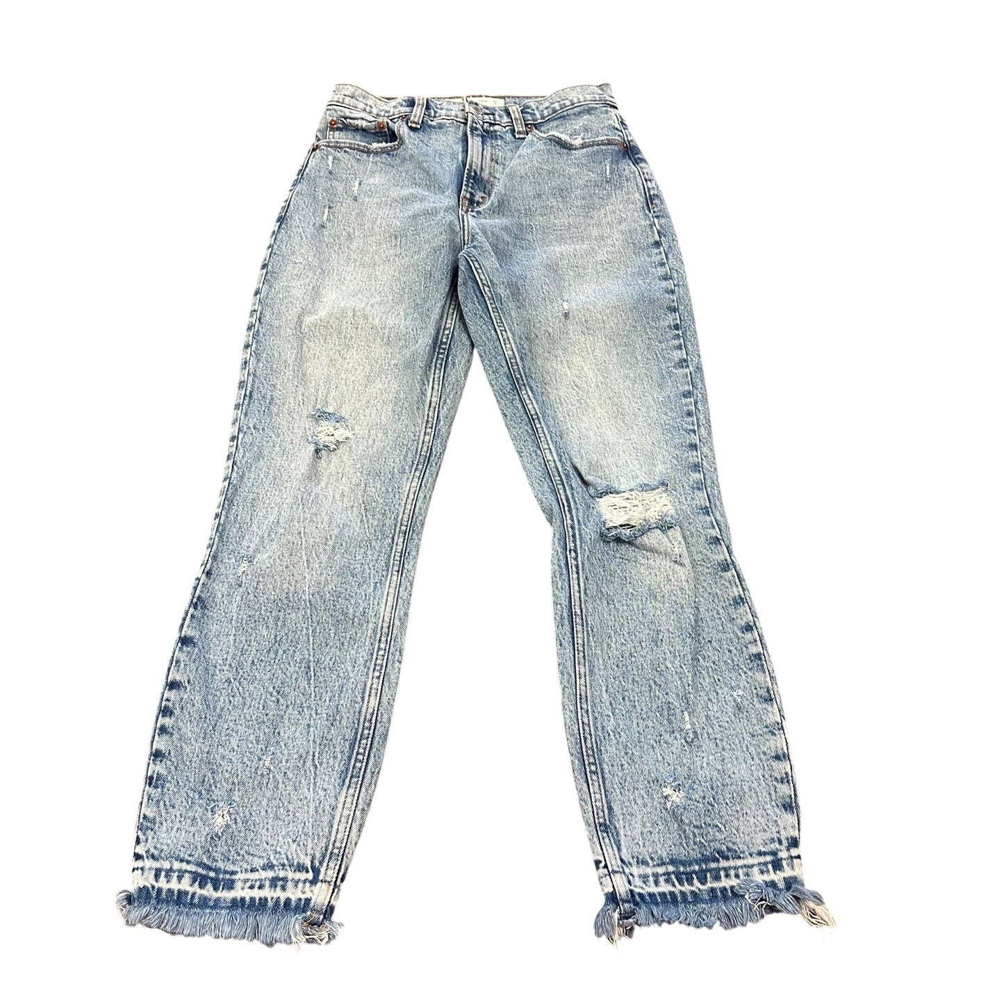 ABERCROMBIE & FITCH THE MOM HIGH RISE JEANS 27 Sz 27/4