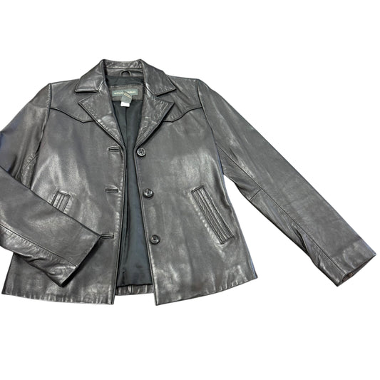 BANANA REPUBLIC BLACK BLAZER JACKET 100 X-SMALL