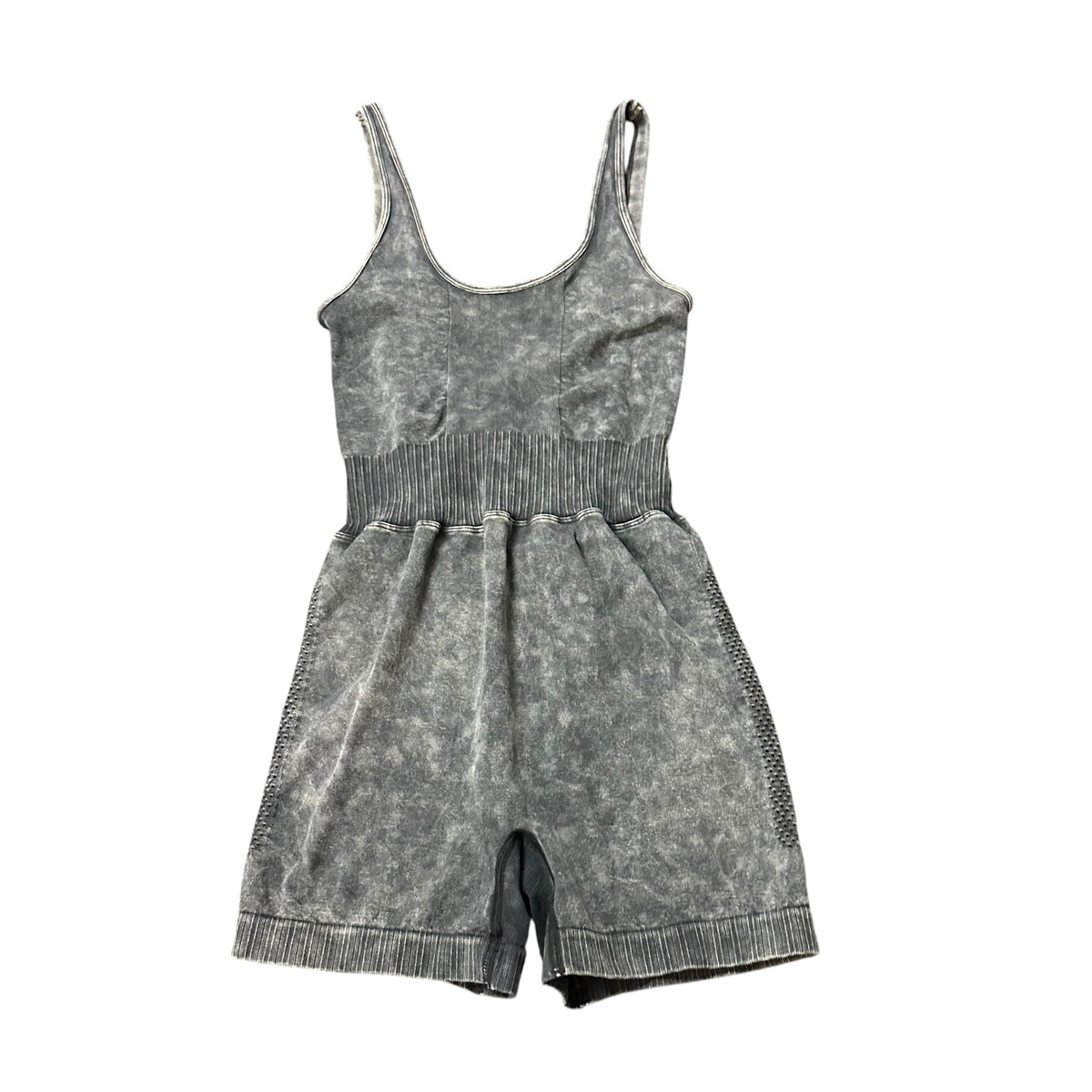 ZENANA STONE WASHED BODYSUIT 100 S/M