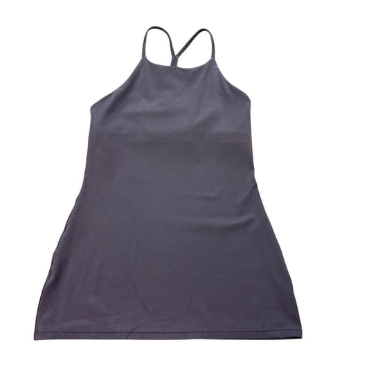 LULULEMON DARK PLUM PURPLE ATHLETIC TANK TOP 122 Sz 4