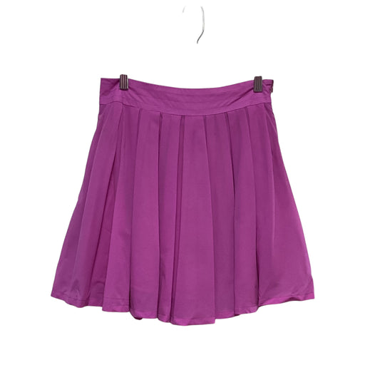 LOVE RICHIE PURPLE PLEATED SKIRT 84  MEDIUM