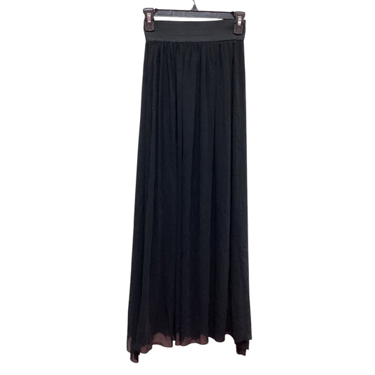 RUE21 BLACK MAXI SKIRT 46  SMALL