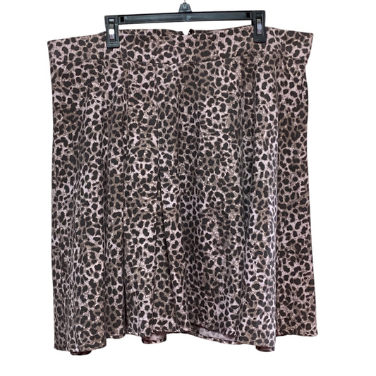 TORRID ANIMAL PRINT SKIRT 149  2X