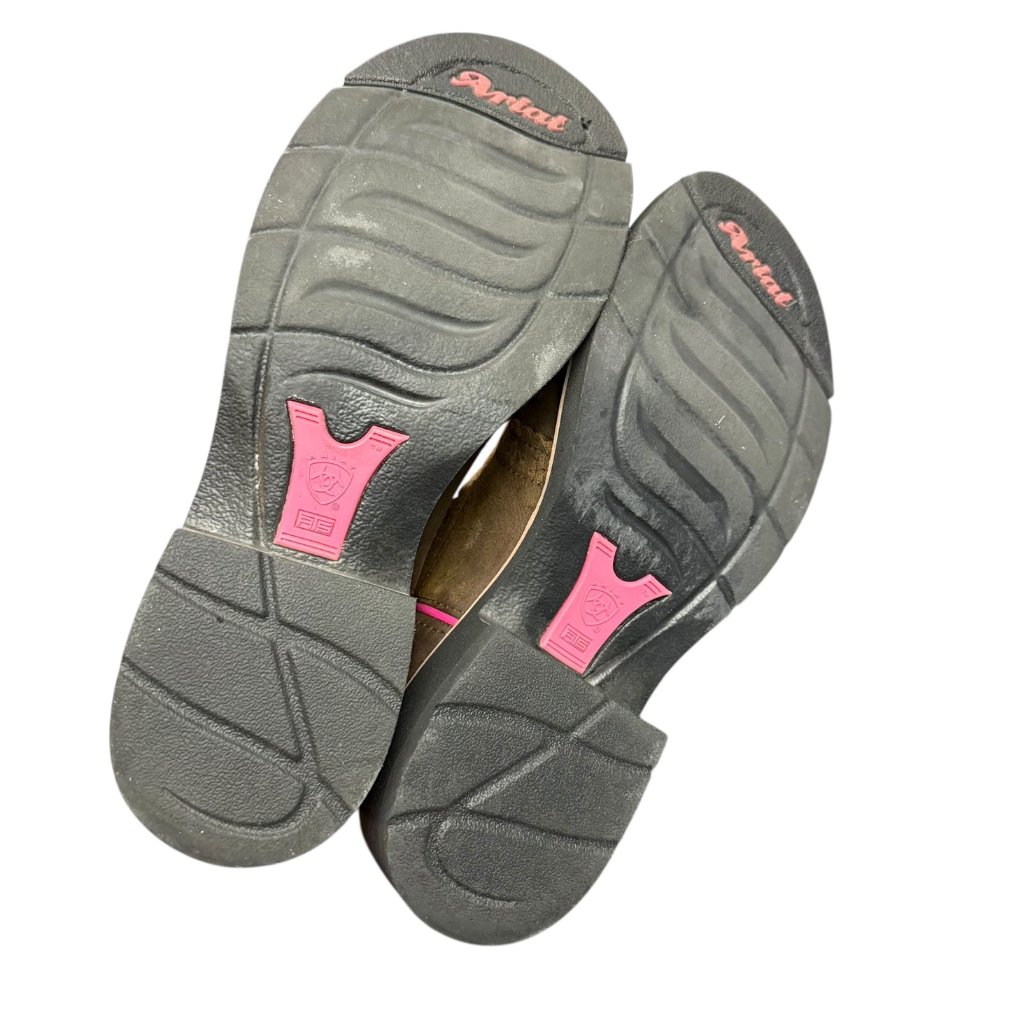 ARIAT FATBABY COWGIRL CAMO PINK BOOTS SZ 6.5