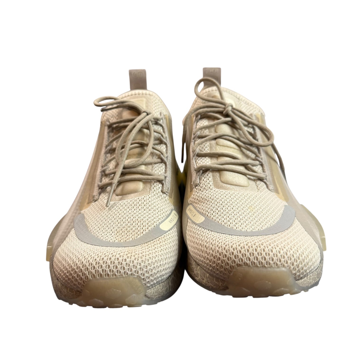 ADIDAS NMD R1 SPECTOO SNEAKER BLISS SILVER METALLIC 26 SZ 8.5 MENS/9.5 WOMENS