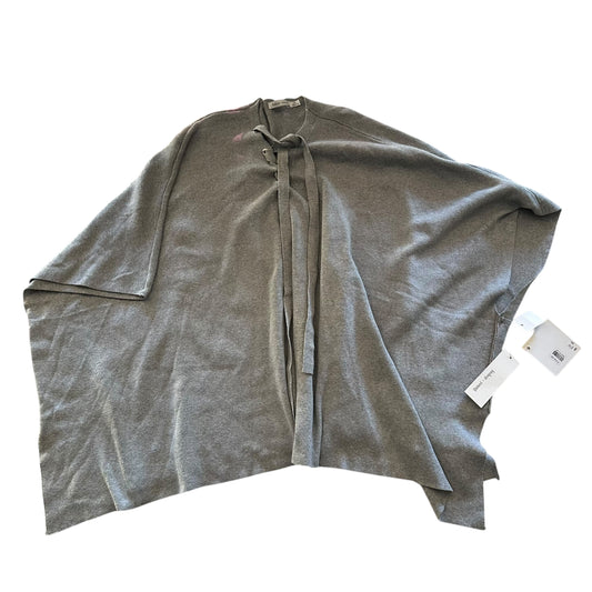 BISHOP + YOUNG - GRAY KNIT PONCHO