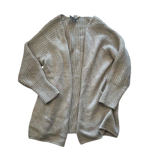 SUNDANCE GRAY KNIT CARDIGAN 100  LARGE