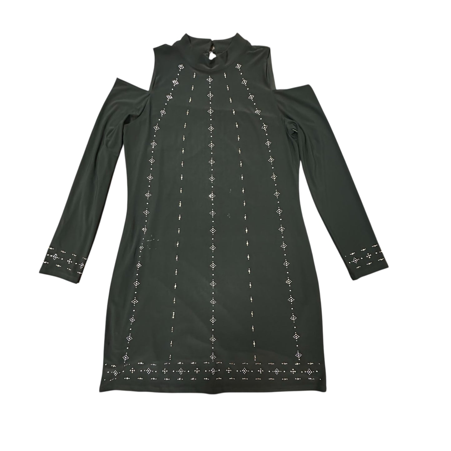 WHITE HOUSE BLACK MARKET COLD SHOULDER DRESS 241 LARGE