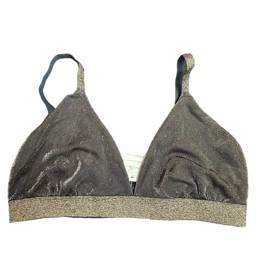 COLSIE GOLD SHIMMER BRALETTE  LARGE  $4.99