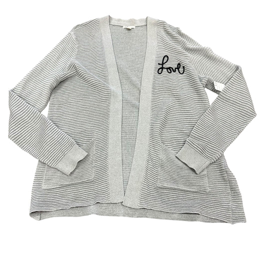 CATO GRAY LOVE CARDIGAN 234 LARGE